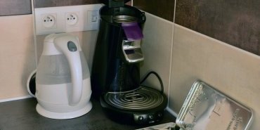 Bouilloire et cafetière Senseo / Kettle and Senseo coffee maker