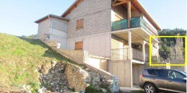 Situation du studio Morgon dans la maison / Morgon location in the house