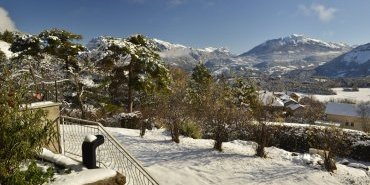 Neige de décembre à février / Snow from December until February.