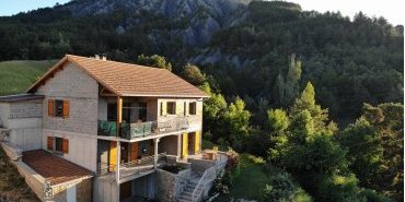 La maison et la Viste, vue depuis un drône / The house, by multicopter