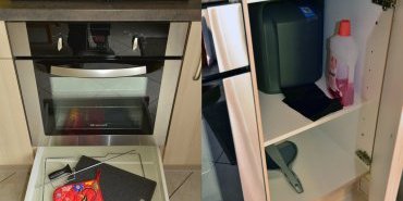 Four et accessoires, planche de découpe / Oven and accessories, cutting board