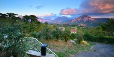 Coucher de soleil sur le Morgon et le Lac de Serre-Ponçon / Sunset over Morgon and Serre Ponçon lake