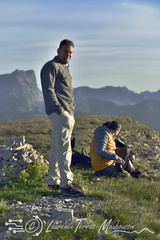 Lever de soleil sur le plateau de Ceüse, Sentier de lac crête