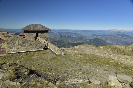 Fort (ou Batterie) de Dormillouse et lacs du col Bas